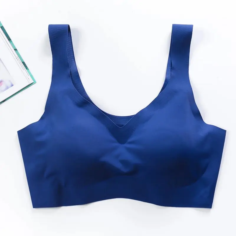 Casual Soft Sleep Active Bra Women Ice Silk Bra Seamless Removable Chest Pad Underwear Push Up Bra Top
Casual Soft Sleep Active Bra Women Ice Silk Bra Seamless Removable Chest Pad Underwear Push Up Bra Top
