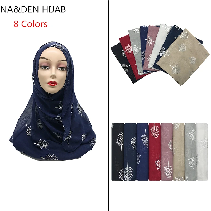 Top Quality *JERSEY*FULL DIAMOND Scarf Hijab Stretchy Sarong Wrap Shawl Big