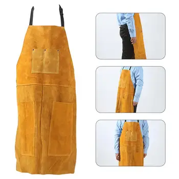 Artificial Leather Welder Apron Blacksmith Apron High Temperature Resistant Welding Work Apron Adjustable Anti-scalding Apron
Artificial Leather Welder Apron Blacksmith Apron High Temperature Resistant Welding Work Apron Adjustable Anti-scalding Apron