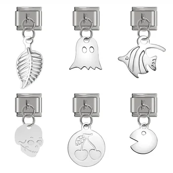 Hapiship 9mm Width Original Daisy Skull Fish Mouse Leaves High-end Charm Fit Bracelet Stainless Steel Jewelry DIY Making DJ062
Hapiship 9mm Width Original Daisy Skull Fish Mouse Leaves High-end Charm Fit Bracelet Stainless Steel Jewelry DIY Making DJ062