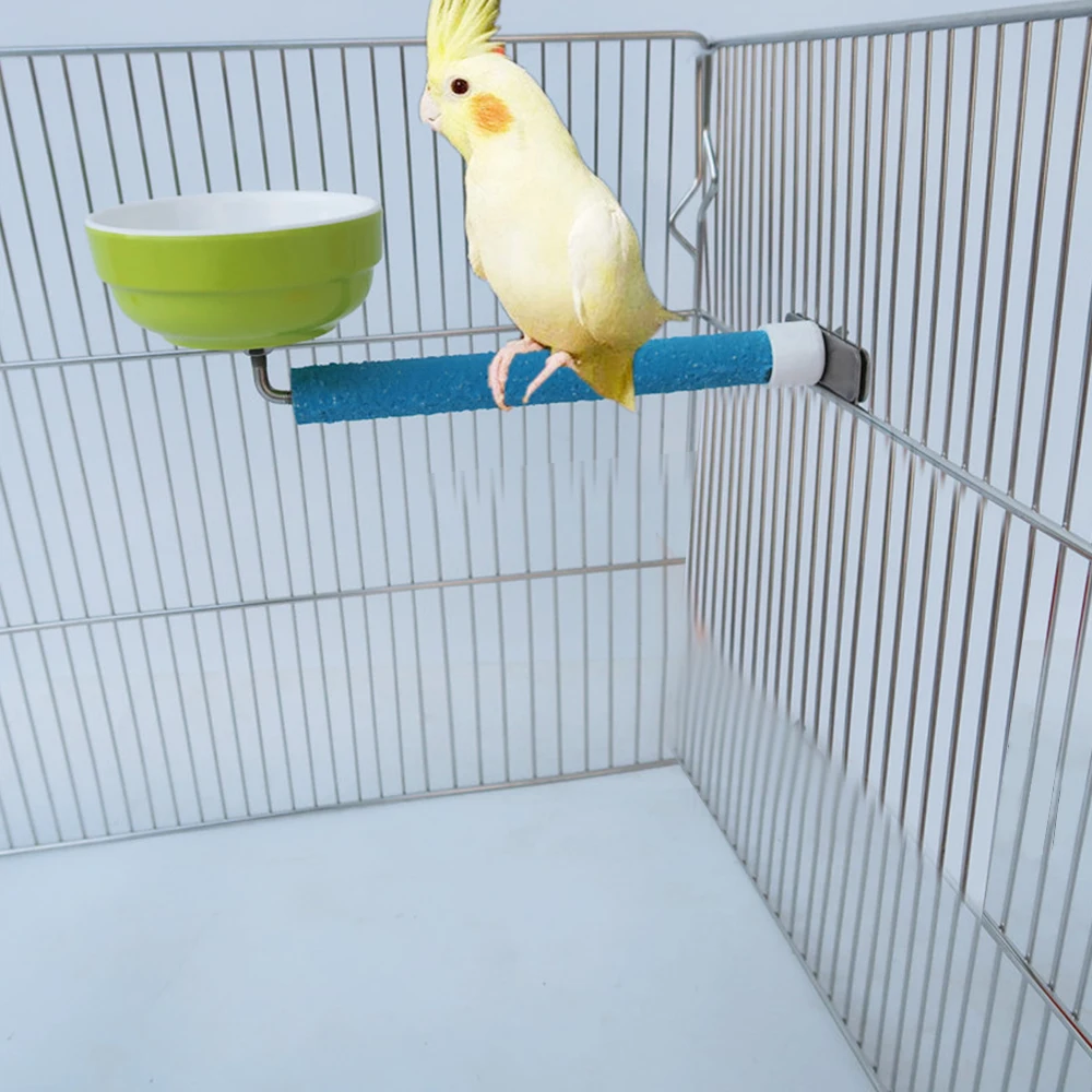 bird cage food holder