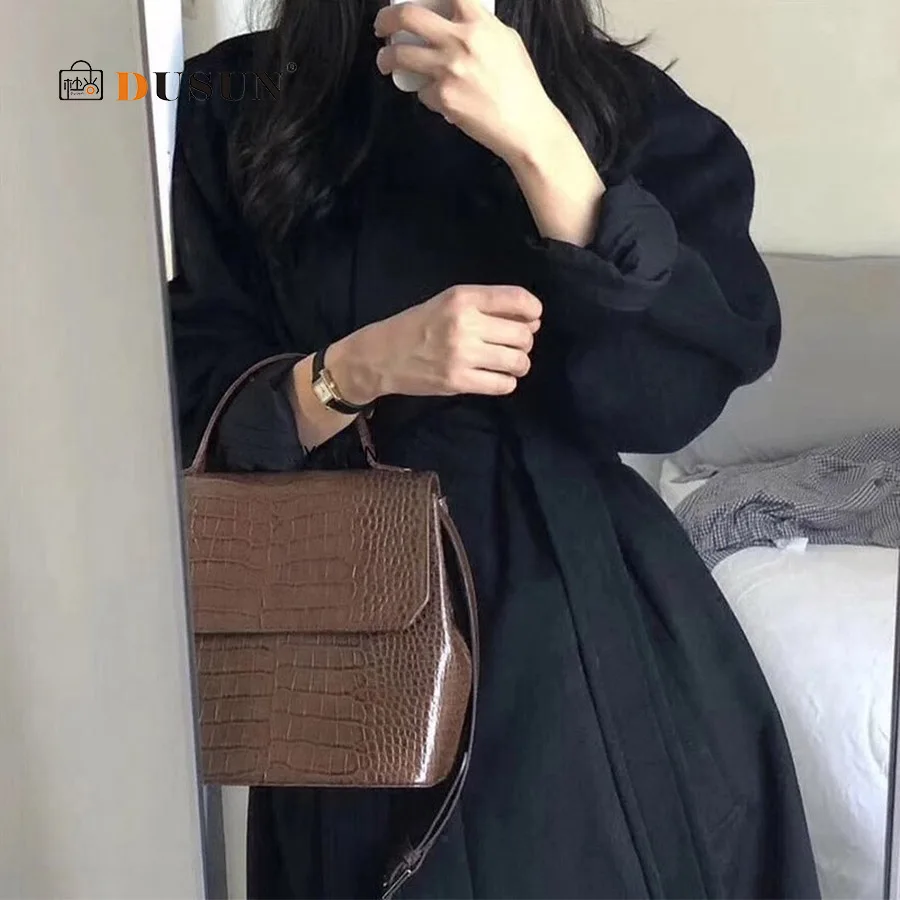 Vintage Alligator Women's Crossbody Bags Simple Pu Ladies Shoulder Bags Large Capacity Crocodile Pattern Solid Women Handbags
Vintage Alligator Women's Crossbody Bags Simple Pu Ladies Shoulder Bags Large Capacity Crocodile Pattern Solid Women Handbags