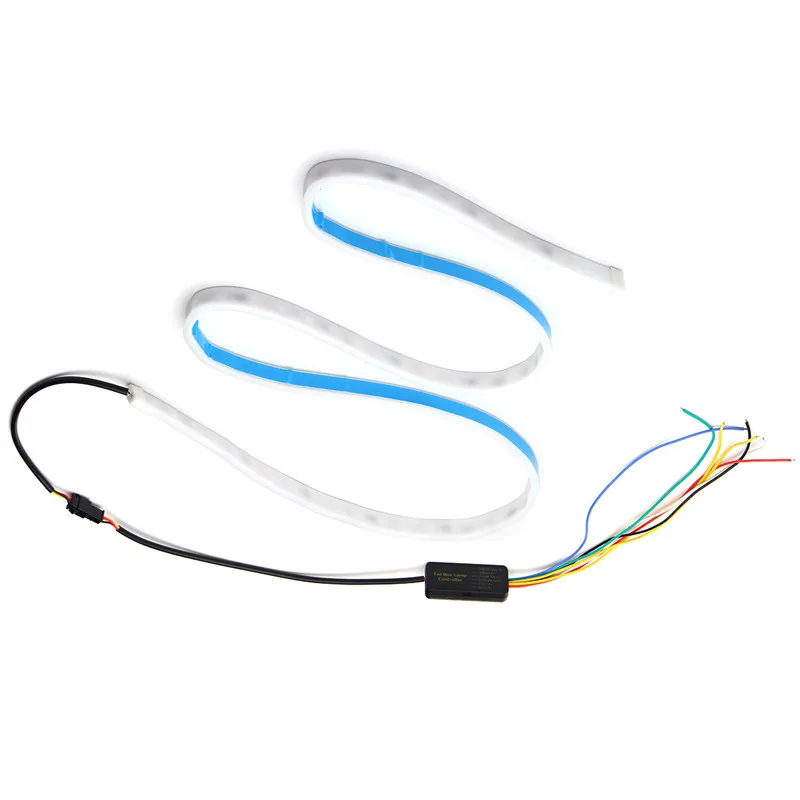 4 Color LED Car Trunk Light Strip Tail Light Bar Truck Running Brake Reverse Turn Signal Lamp 120cm 5 Mode Flow Warning Light
4 Color LED Car Trunk Light Strip Tail Light Bar Truck Running Brake Reverse Turn Signal Lamp 120cm 5 Mode Flow Warning Light
