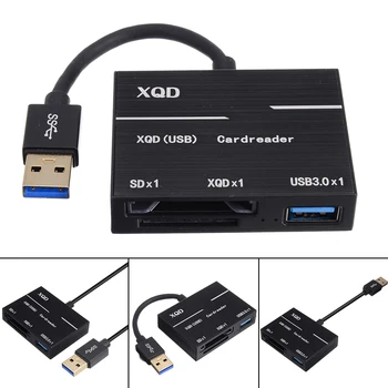 All-in-One XQD SD Card Reader 500MB/s XQD2.0 USB3.0 HUB Adapter Kit For Mouse KeyBoard U Disk Mobile Dard Disk Connecting
All-in-One XQD SD Card Reader 500MB/s XQD2.0 USB3.0 HUB Adapter Kit For Mouse KeyBoard U Disk Mobile Dard Disk Connecting