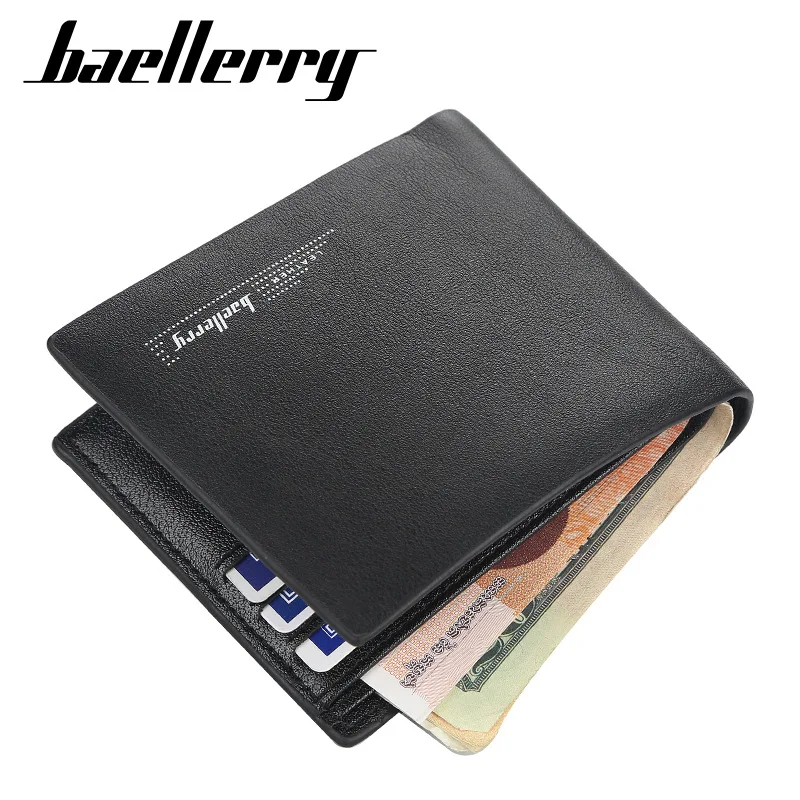 PU Leather Men Wallets Design Short Card Holder Brand High-Quality Coin Pockets Portable with Card Slot Wallets for Men Gift
PU Leather Men Wallets Design Short Card Holder Brand High-Quality Coin Pockets Portable with Card Slot Wallets for Men Gift