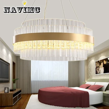 Modern Crystal Pendant Light Simple Circular Creative Art Living Room Study Metal Nordic Lighting LED Bulbs
Modern Crystal Pendant Light Simple Circular Creative Art Living Room Study Metal Nordic Lighting LED Bulbs