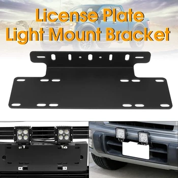 1Pcs Front Bumper License Plate Mounting Bracket for Truck Off-Road SUV 4X4 4WD LED Lights License Plate Mount Bracket Holder fo
1Pcs Front Bumper License Plate Mounting Bracket for Truck Off-Road SUV 4X4 4WD LED Lights License Plate Mount Bracket Holder fo