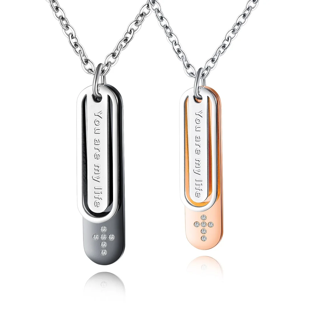 FATE LOVE 2019 Couples Lover Women Men Necklace & Pendants Stainless Steel Chain Fashion jewelry Valentine's Day Gift
FATE LOVE 2019 Couples Lover Women Men Necklace & Pendants Stainless Steel Chain Fashion jewelry Valentine's Day Gift