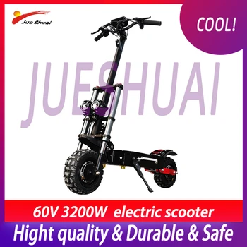E Scooter 3200W 60V with 80km/h High Speed Powerful Double Engine Motor Wheel ELectric Scooter Adults Foldable Patinete Electric
E Scooter 3200W 60V with 80km/h High Speed Powerful Double Engine Motor Wheel ELectric Scooter Adults Foldable Patinete Electric