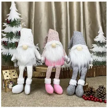 Nordic Style Christmas Tree Decorations Weave Dolls Faceless Elderly Dolls Christmas Window Decorations Gift For Children
Nordic Style Christmas Tree Decorations Weave Dolls Faceless Elderly Dolls Christmas Window Decorations Gift For Children