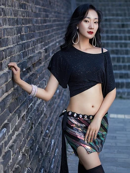 2020 new belly dance exercise suit suit female beginner oriental dance costume top sexy sequin skirt suit
2020 new belly dance exercise suit suit female beginner oriental dance costume top sexy sequin skirt suit