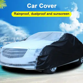 Universal Full Car Covers Snow Ice Dust Sun UV Shade Cover Car Dust Resistant Protection Cover For Sedan Size S/M/L 
Universal Full Car Covers Snow Ice Dust Sun UV Shade Cover Car Dust Resistant Protection Cover For Sedan Size S/M/L