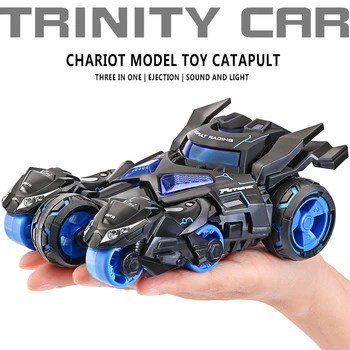 3 Color Alloy Catapult Chariot Three-in-One Illuminated with Music Toy Car Pull Back Chariot Catapult Cool Motorcycle Toy
3 Color Alloy Catapult Chariot Three-in-One Illuminated with Music Toy Car Pull Back Chariot Catapult Cool Motorcycle Toy