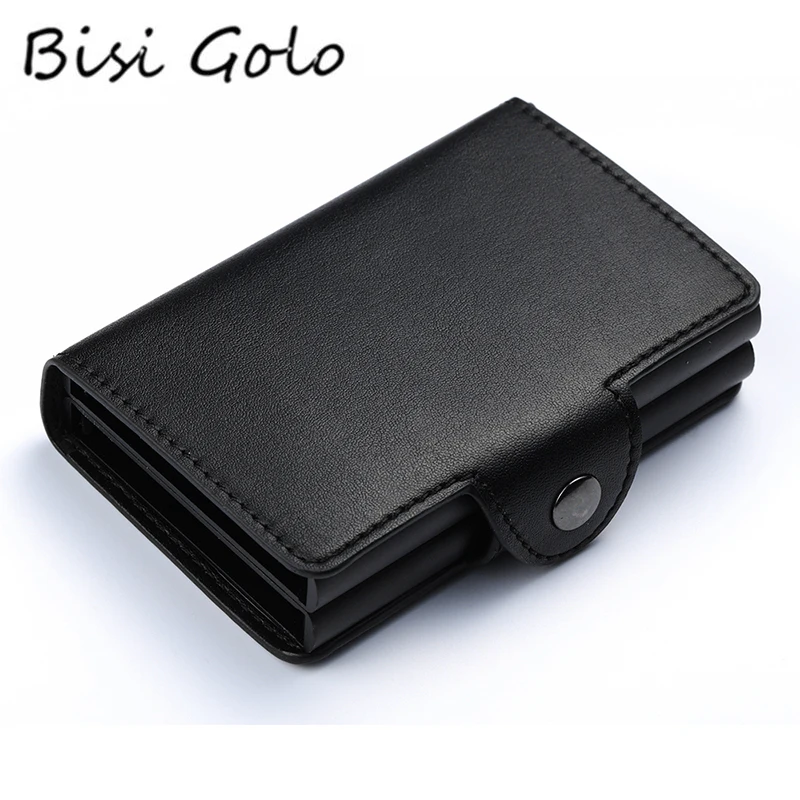 BISI GORO 2020 Card Wallet Case ID Metal Credit Card Holders With RFID Vintage Business 2 Aluminum Wallet for Credit Card
BISI GORO 2020 Card Wallet Case ID Metal Credit Card Holders With RFID Vintage Business 2 Aluminum Wallet for Credit Card
