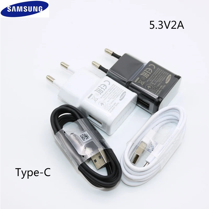Original Samsung Adaptive 5V2A Charger Adaptive USB Adapter 1.2/1.5M TYPE C Cable For Galaxy A50 A30 A70 S8 S9 Plus Note 8 9 10
Original Samsung Adaptive 5V2A Charger Adaptive USB Adapter 1.2/1.5M TYPE C Cable For Galaxy A50 A30 A70 S8 S9 Plus Note 8 9 10