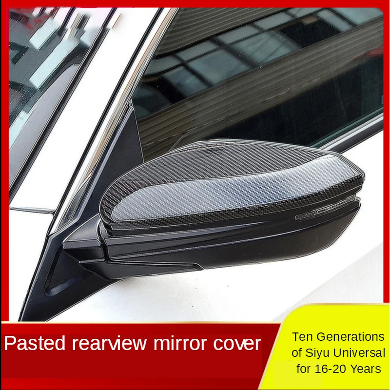 Suitable for Honda 10th generation Civic rearview mirror cover carbon fiber pattern, black rearview mirror protective cover
Suitable for Honda 10th generation Civic rearview mirror cover carbon fiber pattern, black rearview mirror protective cover