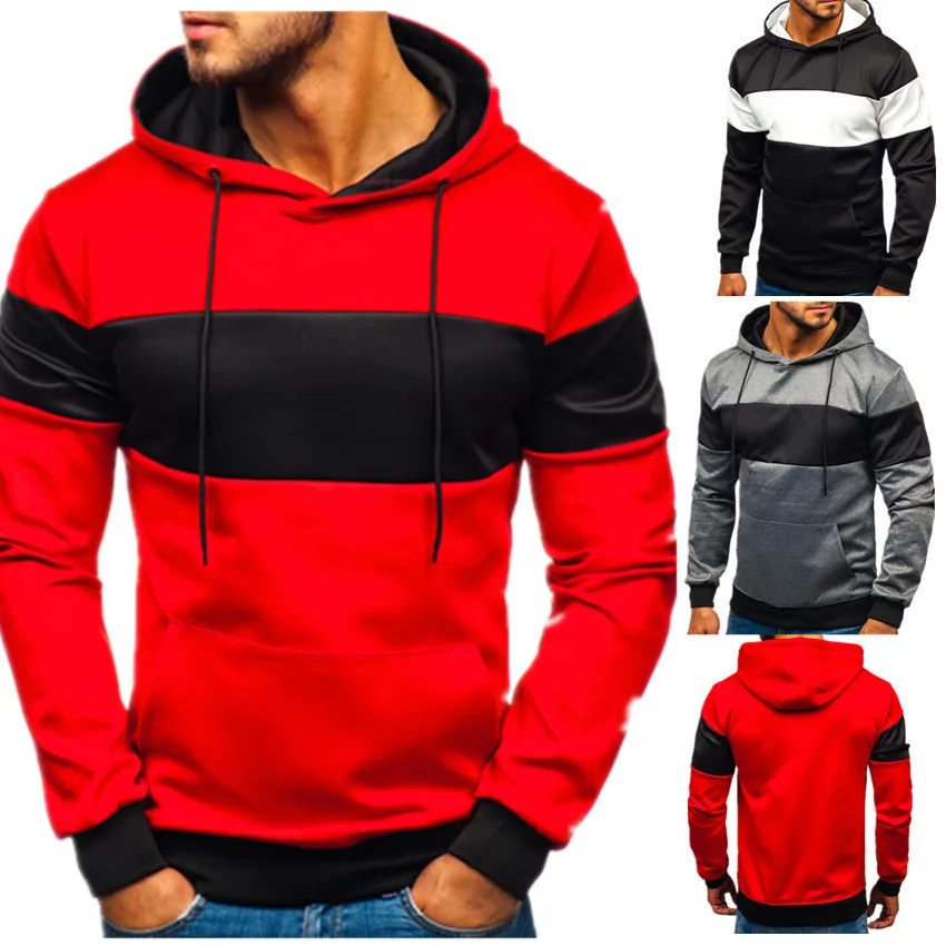 2021 Autumn and Winter New Men's Sweater Wholesale Patchwork Fashion Urban Long-sleeved Hoodie Sweatshirt Jacket Sweatshirt
2021 Autumn and Winter New Men's Sweater Wholesale Patchwork Fashion Urban Long-sleeved Hoodie Sweatshirt Jacket Sweatshirt