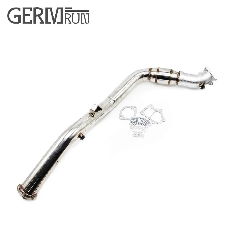 Downpipe with catalytic fit for SUBA*RU IMPREZ@ WRX STI 2008-14 EJ20 EJ25 3" TUR-BO DOWNPIPE HIGHFLOW CAT
Downpipe with catalytic fit for SUBA*RU IMPREZ@ WRX STI 2008-14 EJ20 EJ25 3" TUR-BO DOWNPIPE HIGHFLOW CAT