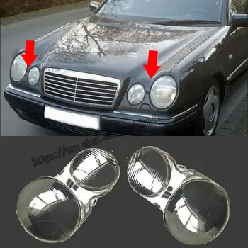 For Mercedes-Benz E Class W210 2001 2002 2003 Pair Headlight Lenses Headlamp Cover 2PCS
For Mercedes-Benz E Class W210 2001 2002 2003 Pair Headlight Lenses Headlamp Cover 2PCS