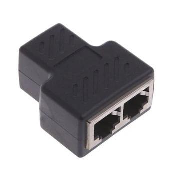 1 To 2 Ways RJ45 LAN Ethernet Network Cable Female Splitter Connector Adapter Plastic Metal RJ45 Splitter Female Sockets Convert
1 To 2 Ways RJ45 LAN Ethernet Network Cable Female Splitter Connector Adapter Plastic Metal RJ45 Splitter Female Sockets Convert
