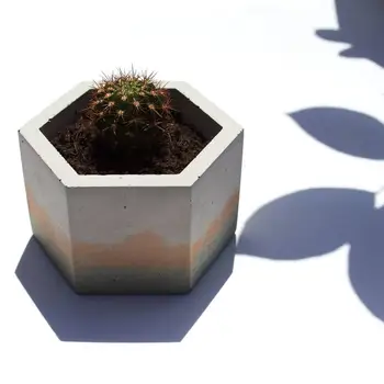 Hexagon Concrete Pot Molds DIY Home Decor Small Succulent Planter Molds Cement Planter Pot Molds
Hexagon Concrete Pot Molds DIY Home Decor Small Succulent Planter Molds Cement Planter Pot Molds