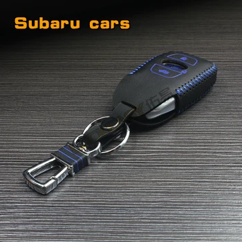 Genuine Leather Car Key Case Cover For Subaru XV BRZ Forester Legacy Outback key holder key2a
Genuine Leather Car Key Case Cover For Subaru XV BRZ Forester Legacy Outback key holder key2a