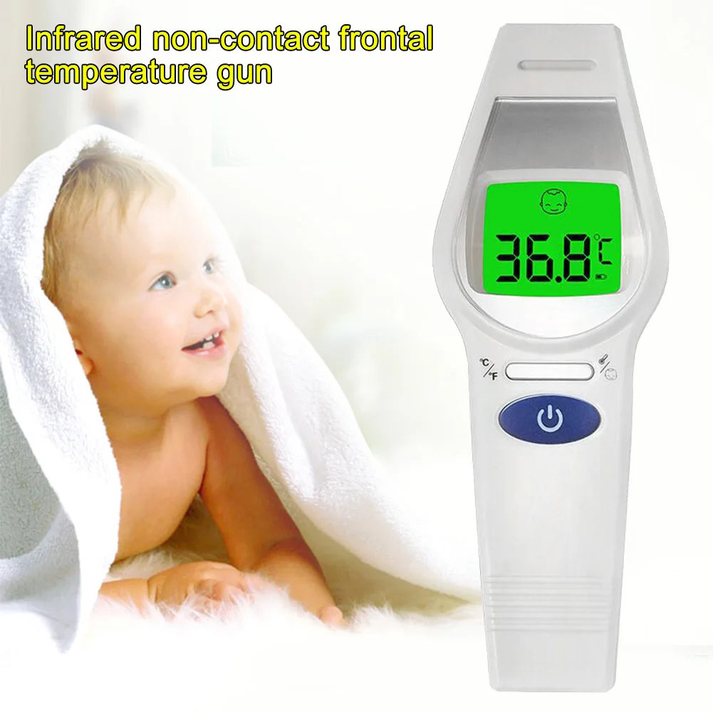 Portable Multipurpose Instant Readings Handheld Home Office Infrared Forehead Thermometer Non Contact For Kids Adult Backlight
Portable Multipurpose Instant Readings Handheld Home Office Infrared Forehead Thermometer Non Contact For Kids Adult Backlight