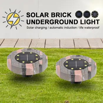 8/12/16LED Solar Power Disk Lights Ground Lamp Durable Gutter Outdoor Lawn Patio Eco-Friendly with Light Sensor Street
8/12/16LED Solar Power Disk Lights Ground Lamp Durable Gutter Outdoor Lawn Patio Eco-Friendly with Light Sensor Street