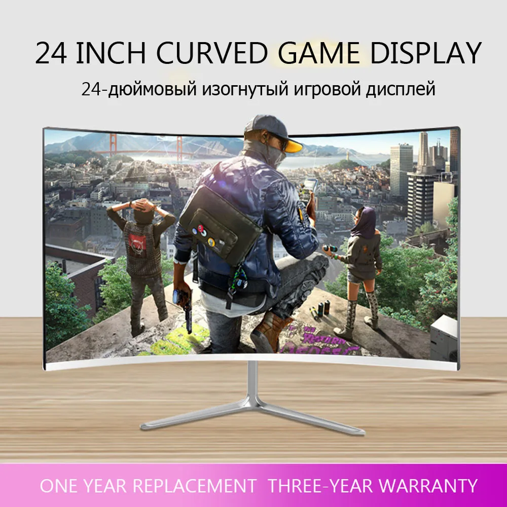 24/32 Inch LCD Monitor For Computer 144Hz PC Desktop Home Office Monitoring HD Screen Full Color Display Game Without Borders
24/32 Inch LCD Monitor For Computer 144Hz PC Desktop Home Office Monitoring HD Screen Full Color Display Game Without Borders
