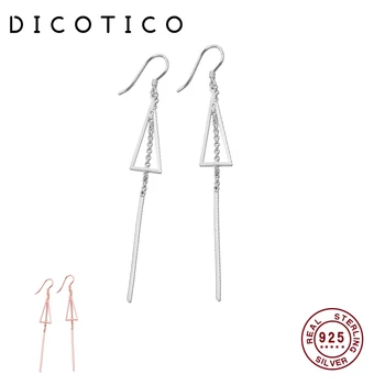 Dicotico Fine Jewelry 100% 925 Sterling Elegant Long Tassel Triangle Drop Earrings For Women Kfe1020-t
Dicotico Fine Jewelry 100% 925 Sterling Elegant Long Tassel Triangle Drop Earrings For Women Kfe1020-t