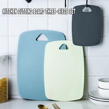 3pc set Plastic Cutting Board Non-slip Frosted Kitchen Cutting Board Vegetable Meat Tools Kitchen Accessories Chopping Board
3pc set Plastic Cutting Board Non-slip Frosted Kitchen Cutting Board Vegetable Meat Tools Kitchen Accessories Chopping Board