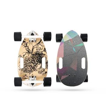 Easy Carry Mini Skateboard for Student Yong Kids Portable Maple Little Fish Board 44cmX25cm Frosted Surface Cartoon scrawl 1 pcs
Easy Carry Mini Skateboard for Student Yong Kids Portable Maple Little Fish Board 44cmX25cm Frosted Surface Cartoon scrawl 1 pcs