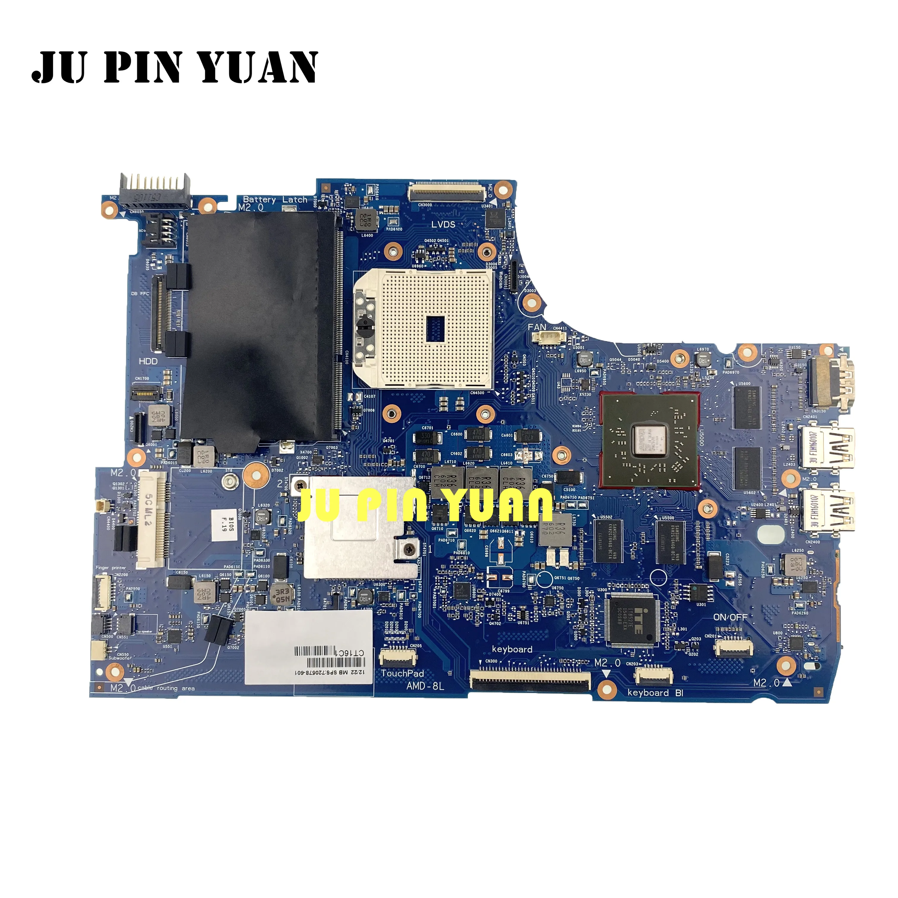 For HP Pavilion 15-J 15Z-J series Motherboard 720578-001 720578-501 A76M All functions 100% fully Tested
For HP Pavilion 15-J 15Z-J series Motherboard 720578-001 720578-501 A76M All functions 100% fully Tested