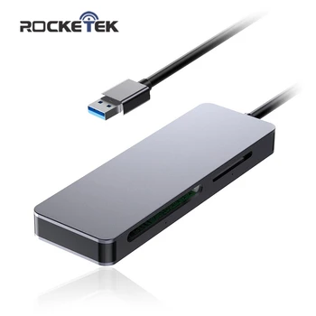 Rocketek same time read 5 card usb 3.0 Type c memory card reader adapter for micro SD/TF CF MS XD compact flash microsd computer
Rocketek same time read 5 card usb 3.0 Type c memory card reader adapter for micro SD/TF CF MS XD compact flash microsd computer