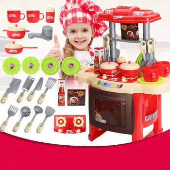 Kitchen Tableware Toy Set ABS Children Play House Hands-on Game Puzzle Music Light Simulation Kitchenware Role Play Fancy Toys
Kitchen Tableware Toy Set ABS Children Play House Hands-on Game Puzzle Music Light Simulation Kitchenware Role Play Fancy Toys