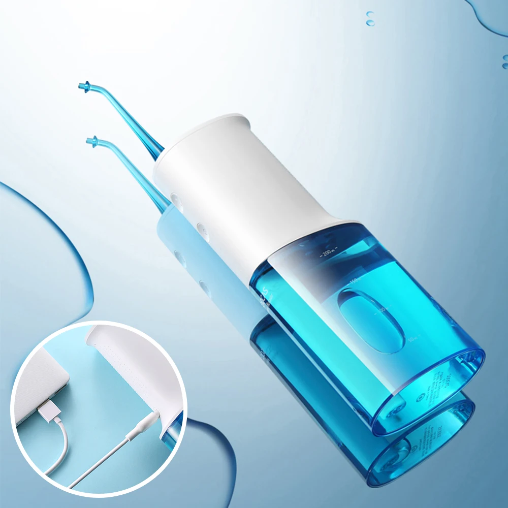 2200MAH Lithium Battery Portable Oral Irrigator Dental Electric Water Flosser Original Jet Nozzle Tips Tooth Cleaning Machine
2200MAH Lithium Battery Portable Oral Irrigator Dental Electric Water Flosser Original Jet Nozzle Tips Tooth Cleaning Machine