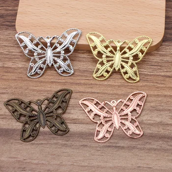 Mixed Color Vintage Brass Hollow Filigree Butterfly Charms Connectors Links Finding Hair Sticks Settings DIY Jewelry Accessories
Mixed Color Vintage Brass Hollow Filigree Butterfly Charms Connectors Links Finding Hair Sticks Settings DIY Jewelry Accessories