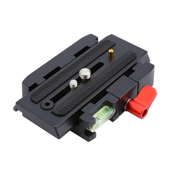 Aluminum Alloy Tripod Plate Quick Release Replacement Parts Photography Mounting Universal Practical For Manfrotto 577 501 500AH
Aluminum Alloy Tripod Plate Quick Release Replacement Parts Photography Mounting Universal Practical For Manfrotto 577 501 500AH