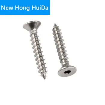 M3 M4 M5 Flat Head Hex Socket Head Cap Screw Metric Thread Countersunk Self Tapping Bolt 304 Stainless Steel
M3 M4 M5 Flat Head Hex Socket Head Cap Screw Metric Thread Countersunk Self Tapping Bolt 304 Stainless Steel