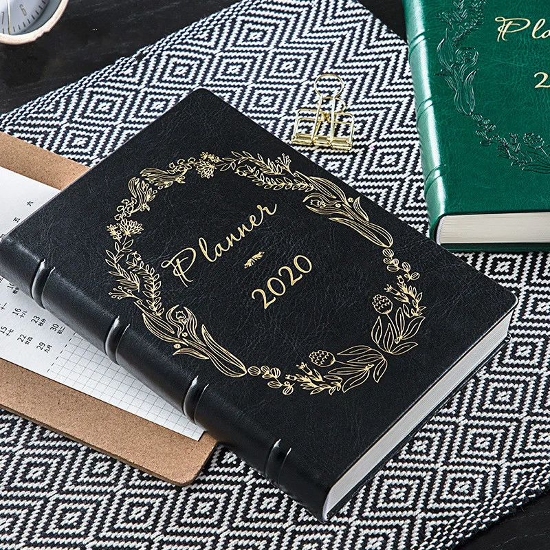 A5 Retro Agenda 2020 Planner Organizer 184 Sheets Thicken English Version Diary Notebook Weekly Monthly Plan Note Handbook
A5 Retro Agenda 2020 Planner Organizer 184 Sheets Thicken English Version Diary Notebook Weekly Monthly Plan Note Handbook
