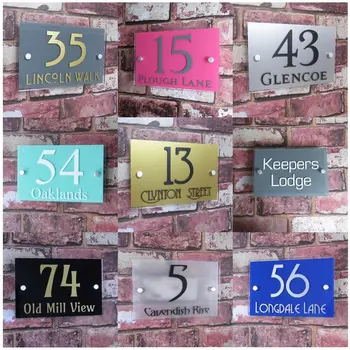 Custom Acrylic House Sign Street Number Apartment Plate Multiple Colour #50
Custom Acrylic House Sign Street Number Apartment Plate Multiple Colour #50