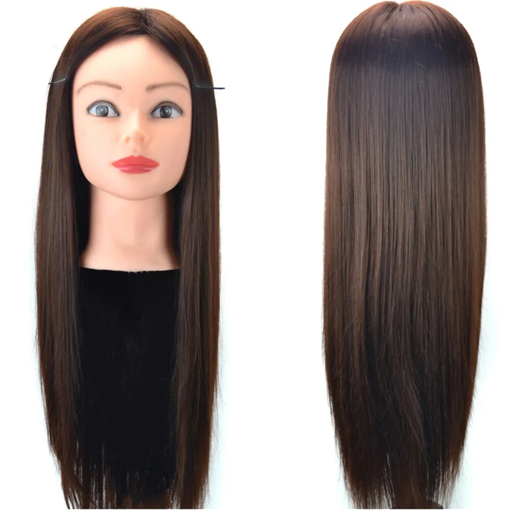23'' Hair Styling Mannequin Head Training Cosmetology Doll Head w/ Clamp Gray 23'' Hair Styling Mannequin Head Training Cosmetology Doll Head w/ Clamp Gray