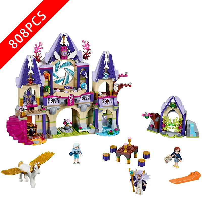 

New Friends Series Toys Sky Castle Compatible Legoingl Friends 41078 Buildin Blocks Toys for Children Birthday Gift
