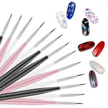 3pcs UV Gel Brush Liner Painting Pen for Manicure Drawing Carving Pen Acrylic Nail Art Line Tips Brushes Pencel Nail Art Tools 
3pcs UV Gel Brush Liner Painting Pen for Manicure Drawing Carving Pen Acrylic Nail Art Line Tips Brushes Pencel Nail Art Tools