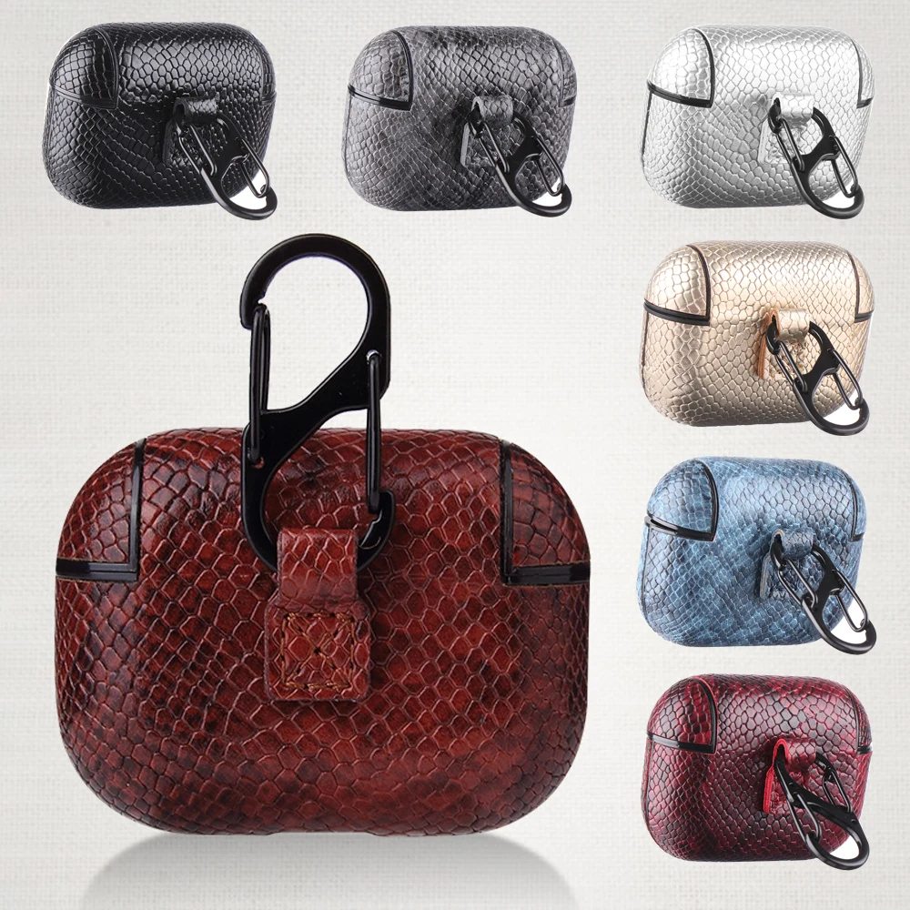 Serpentine Leather Case for AirPods Pro Shockproof Cover For AirPods 3 Protective Bag Protect Case Apple Earphone Accessorie
Serpentine Leather Case for AirPods Pro Shockproof Cover For AirPods 3 Protective Bag Protect Case Apple Earphone Accessorie