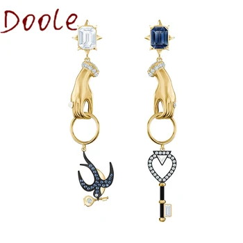 Fashion High Quality Charm Elegant Tarot Lucky Hand Mysterious Key Women's Swallow-shaped Dangle Earrings Jewelry For Women
Fashion High Quality Charm Elegant Tarot Lucky Hand Mysterious Key Women's Swallow-shaped Dangle Earrings Jewelry For Women