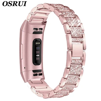 Bling Diamond Bands for Fitbit Charge 3 Bracelet Women Stainless steel Strap Wrist Band for fitbit charge 2 Accessories
Bling Diamond Bands for Fitbit Charge 3 Bracelet Women Stainless steel Strap Wrist Band for fitbit charge 2 Accessories
