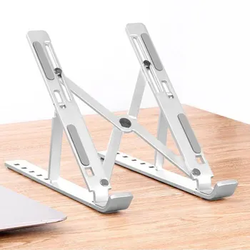 Portable Folding Laptop Stand Aluminum Alloy Adjustable Notebook Holder Desktop Laptop Cooling Support for 15.6inch MacBook/iMac
Portable Folding Laptop Stand Aluminum Alloy Adjustable Notebook Holder Desktop Laptop Cooling Support for 15.6inch MacBook/iMac