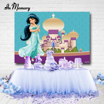 InMemory Aladdin Jasmine Princess Backdrop For Photo Studio Turquoise Purple Girls Birthday Party Backgrounds 7x5ft Vinyl
InMemory Aladdin Jasmine Princess Backdrop For Photo Studio Turquoise Purple Girls Birthday Party Backgrounds 7x5ft Vinyl