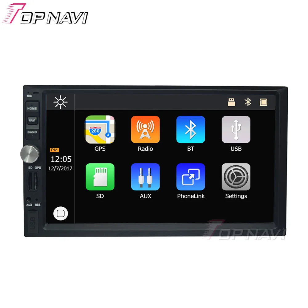 7 Inch Autoradio Multimedia MP5 Player 2 Din Touch Screen Auto Radio Audio Stereo Bluetooth USB TF FM AM Car Radio GPS MP5
7 Inch Autoradio Multimedia MP5 Player 2 Din Touch Screen Auto Radio Audio Stereo Bluetooth USB TF FM AM Car Radio GPS MP5
